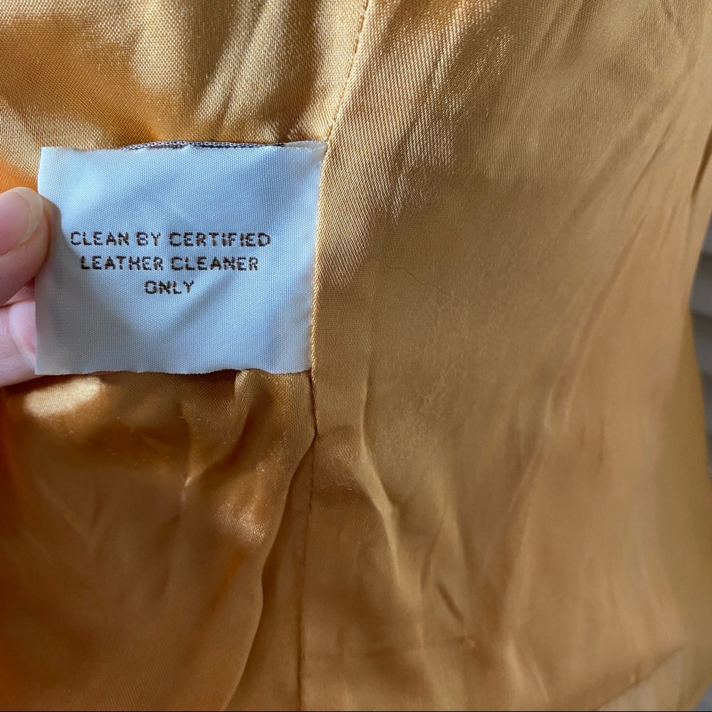 Western leather fringe jacket, Pioneer Wear size medium - Picture 10 of 13